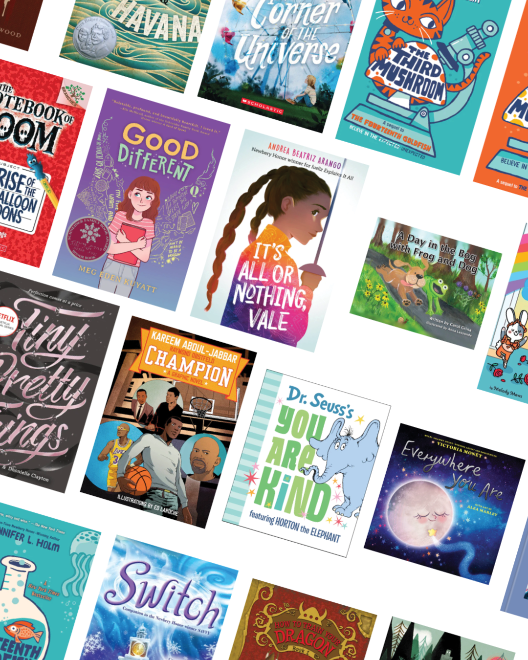 Fiction Books for Kids and Young Adults