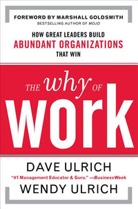 Why of Work: How Great Leaders Build Abundant Organizations That Win