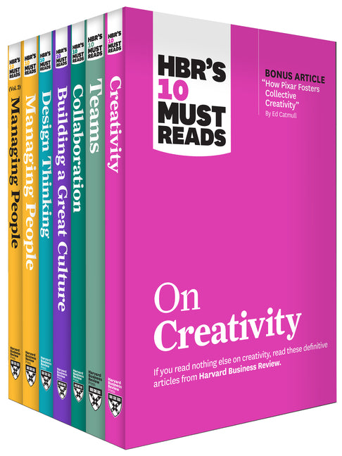 Hbr's 10 Must Reads on Creative Teams Collection (7 Books) by