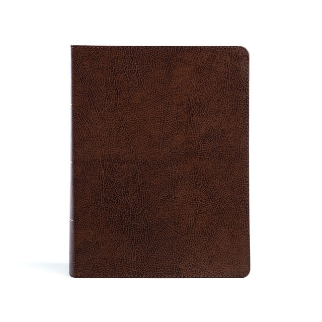 CSB Pastor's Bible, Verse-By-Verse Edition, Brown Bonded Leather