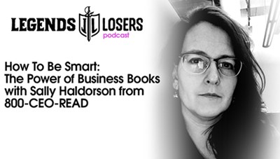 Legends and Losers Podcast: The Power of Business Books with our General Manager Sally Haldorson