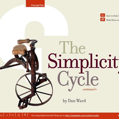 The Simplicity Cycle
