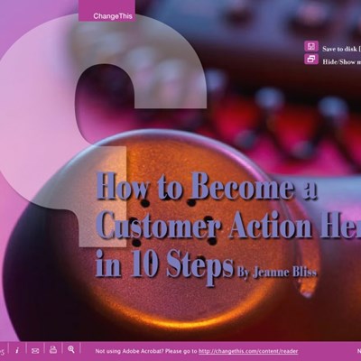 How to Become a Customer Action Hero in 10 Steps