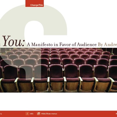 Against You: A Manifesto in Favor of Audience