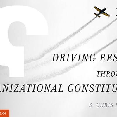 Driving Results Through An Organizational Constitution