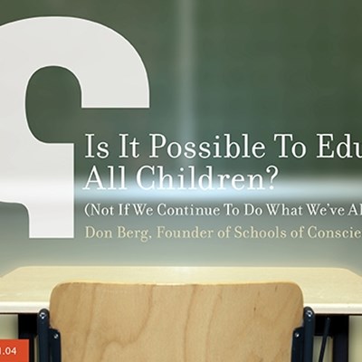 Is Educating All Children Possible? (Based on the Status Quo, No.)