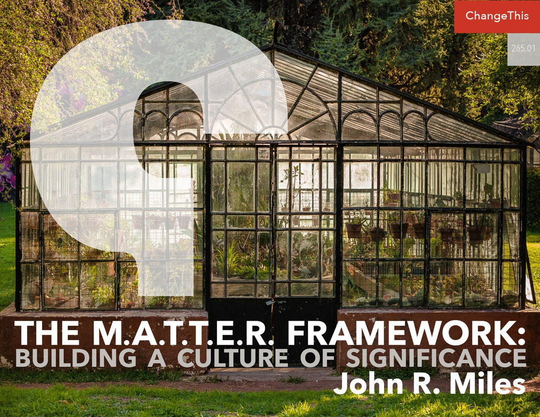 The M.A.T.T.E.R. Framework: Building a Culture of Significance
