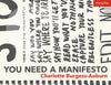 You Need a Manifesto