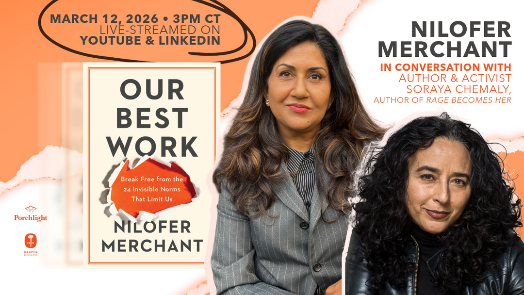 The norms that prevent us from doing our best work: Nilofer Merchant LIVE with Soraya Chemaly