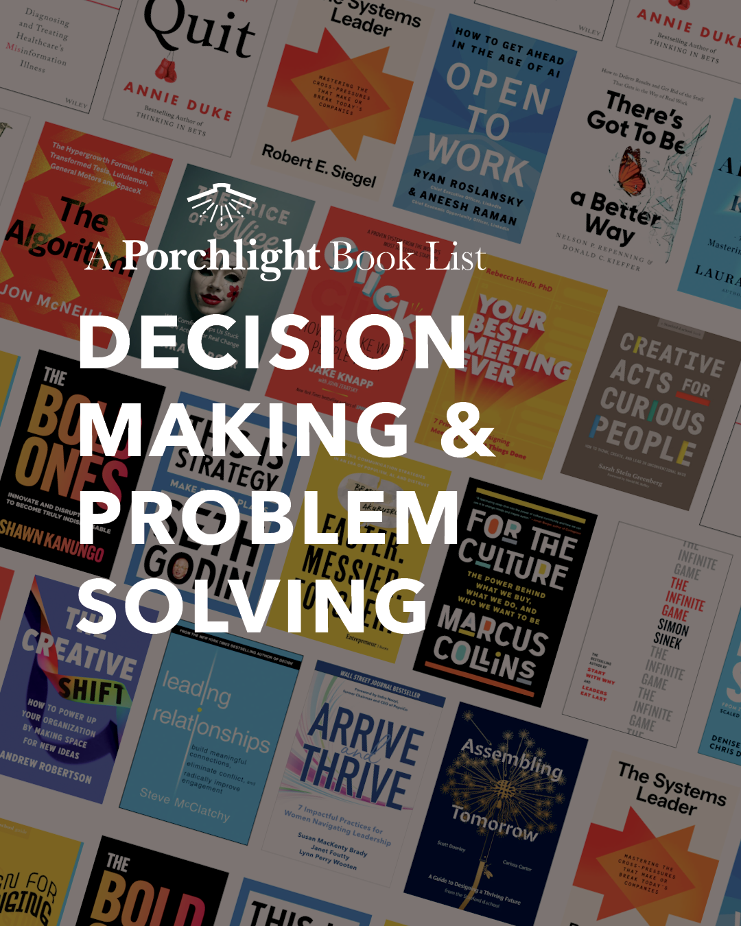 Decision Making & Problem Solving