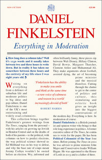 Everything in Moderation Daniel Finkelstein 9780008356606