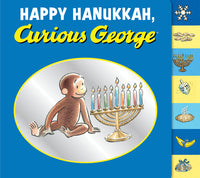 Happy Hanukkah, Curious George Tabbed: A Hanukkah Holiday Book for Kids