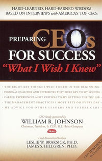 Preparing CEOs for Success: What I Wish I Knew