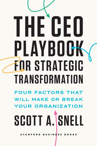 CEO Playbook for Strategic Transformation: Four Factors That Will Make or Break Your Organization
