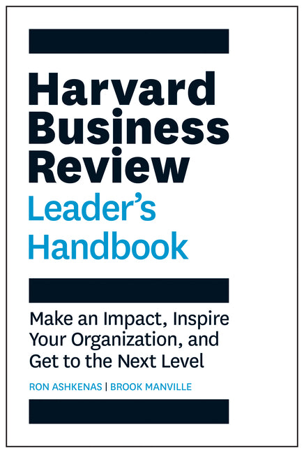 Harvard Business Review Leader's Handbook by Ron Ashkenas