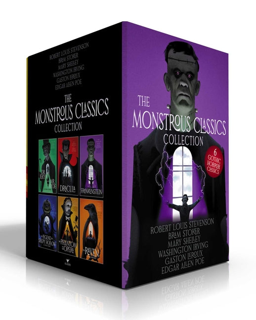 Monstrous Classics Collection (Boxed Set): Dr. Jekyll and Mr. Hyde & Other Stories; Dracula; Frankenstein; The Legend of Sleepy Hollow & Other Stories