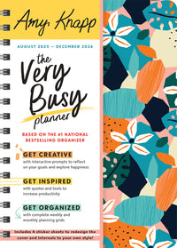 2026 Amy Knapp's the Very Busy Planner: August 2025 - December 2026