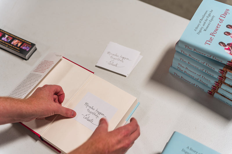 Signed Books for a Law Firm