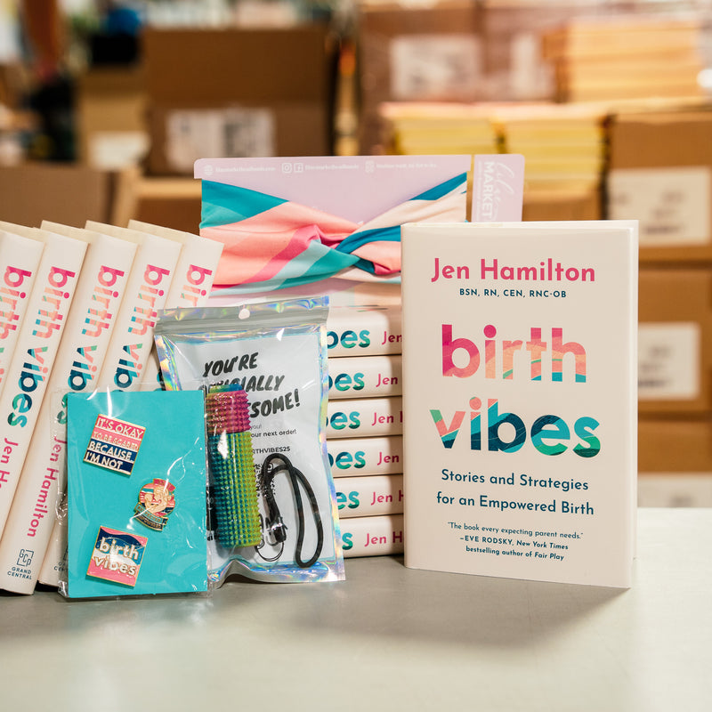 Book and Product Bundle for "the internet’s most-trusted labor nurse"