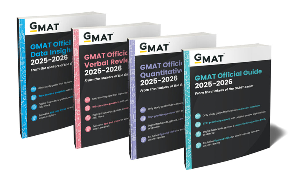 GMAT Official Guide 2025 - 2026 Bundle: Books + Online