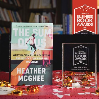 The Sum of Us by Heather McGhee is the 2021 Porchlight Business Book of the Year