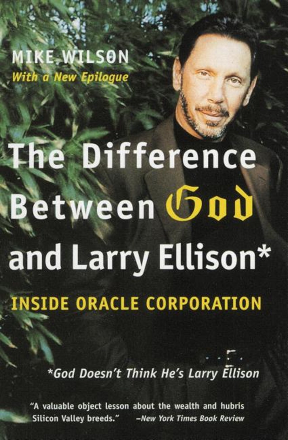 Difference Between God and Larry Ellison *God Doesn't Think He's Larry Ellison