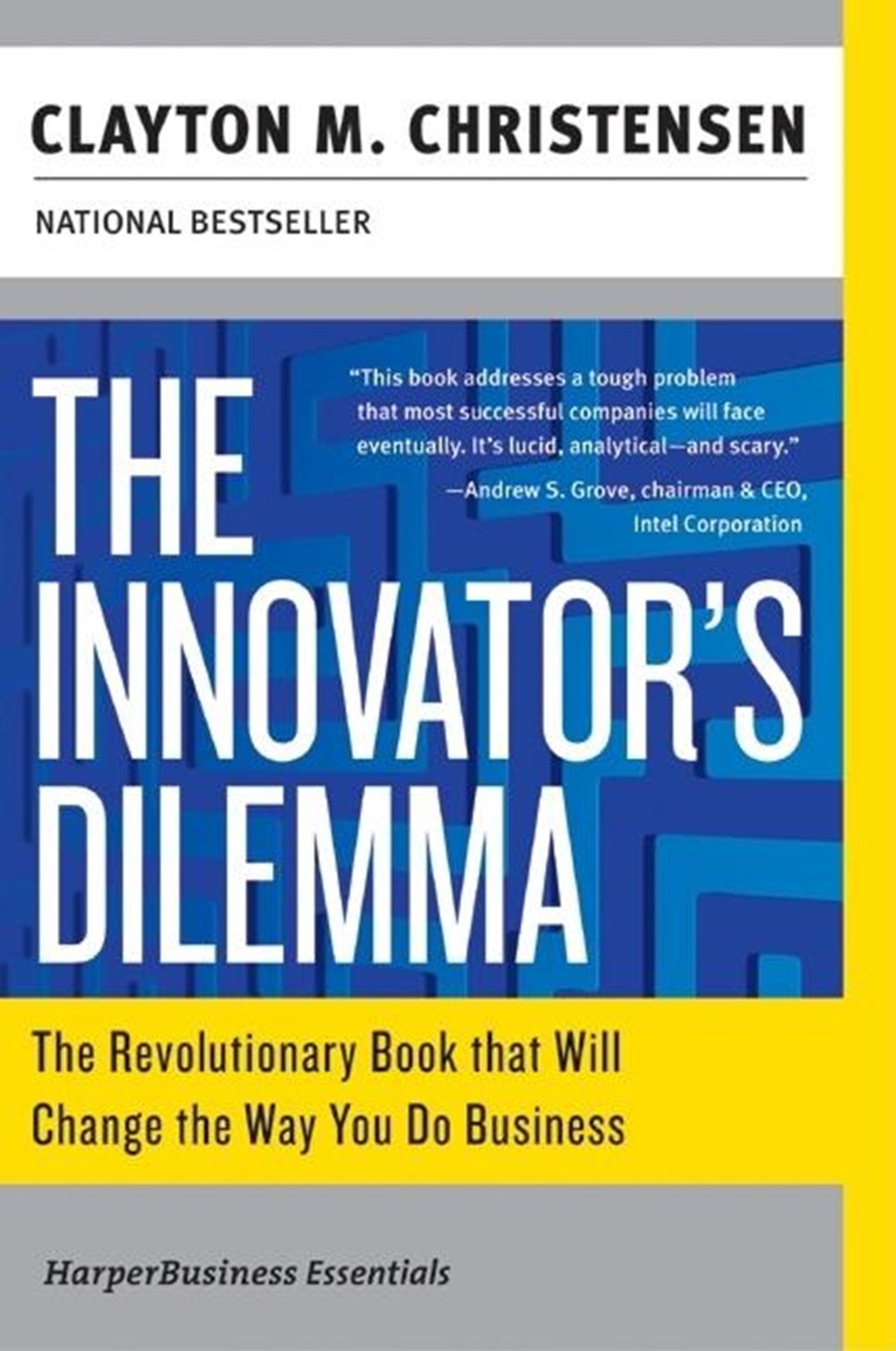 Innovator's Dilemma: When New Technologies Cause Great Firms to Fail