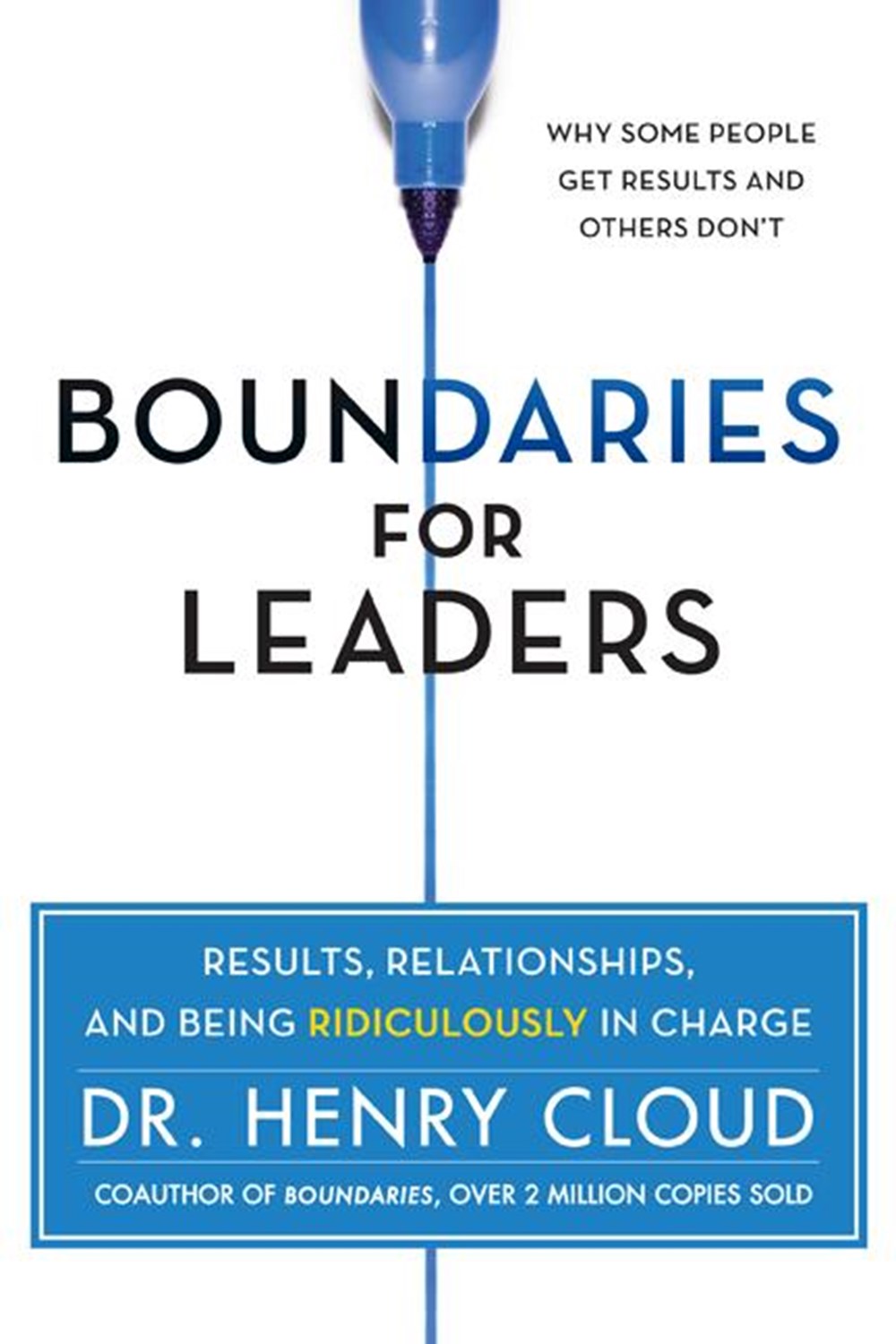 Boundaries for Leaders Results, Relationships, and Being Ridiculously in Charge