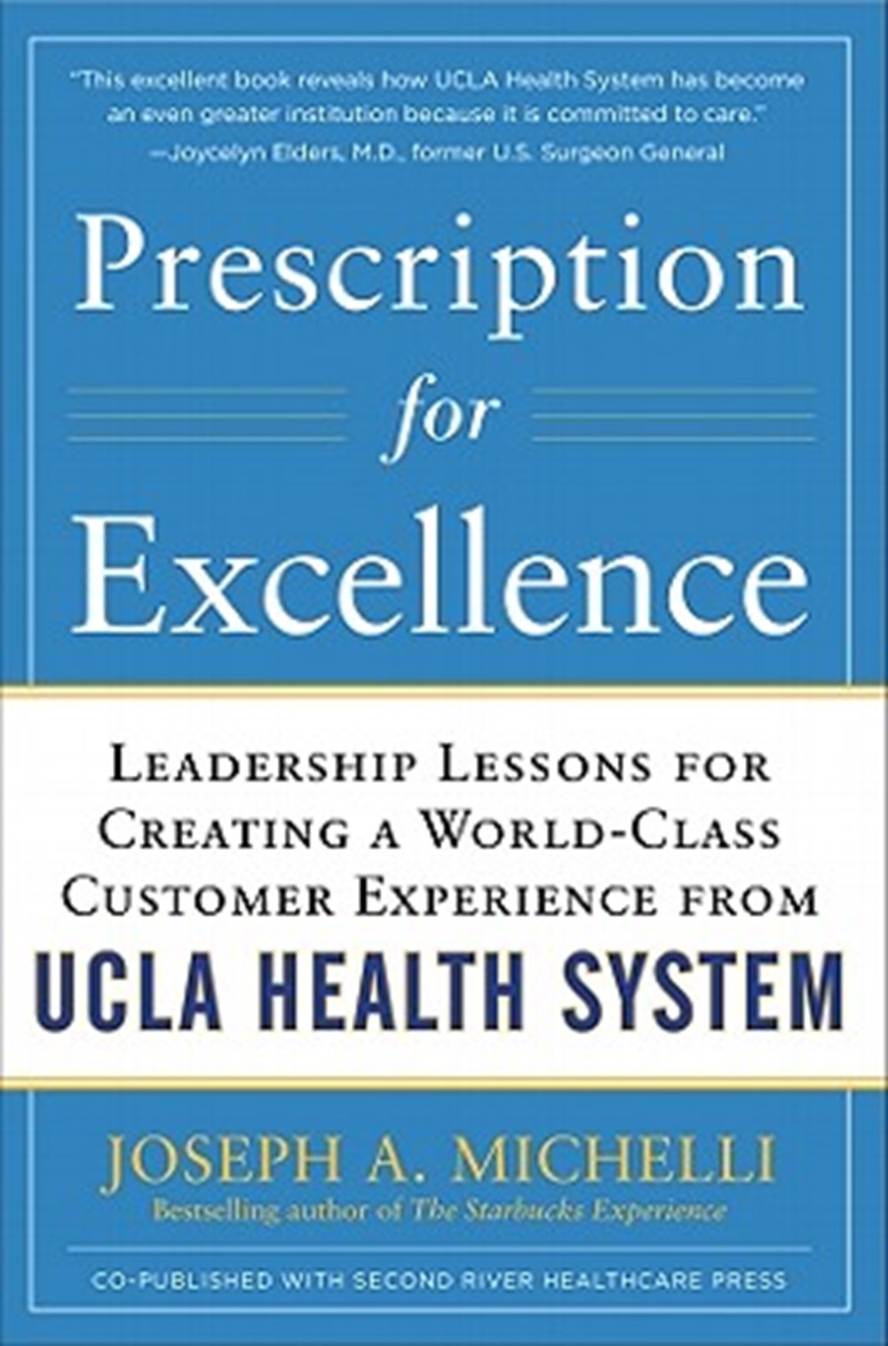 Prescription for Excellence Leadership Lessons for Creating a World-Class Customer Experience from U