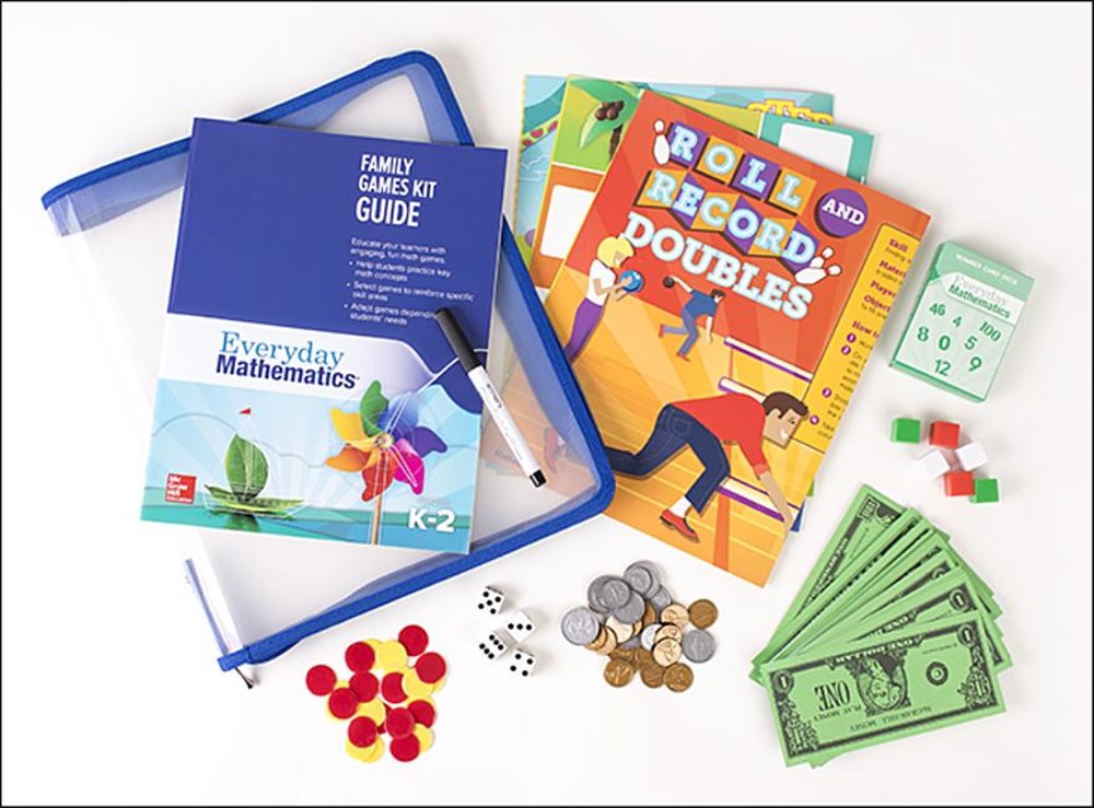 Everyday Mathematics 4: Grades 3-4, Family Games Kit