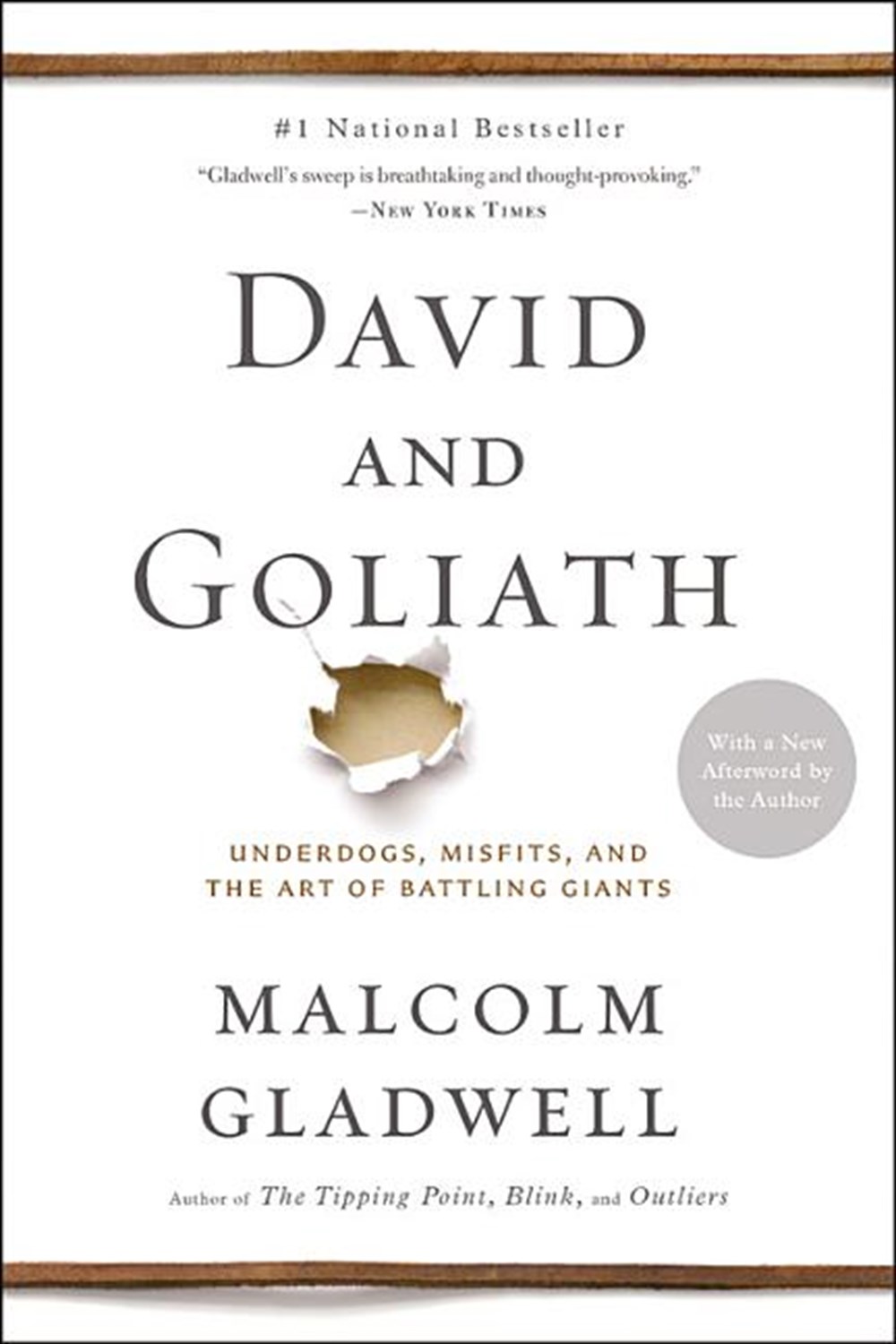 David and Goliath Underdogs, Misfits, and the Art of Battling Giants