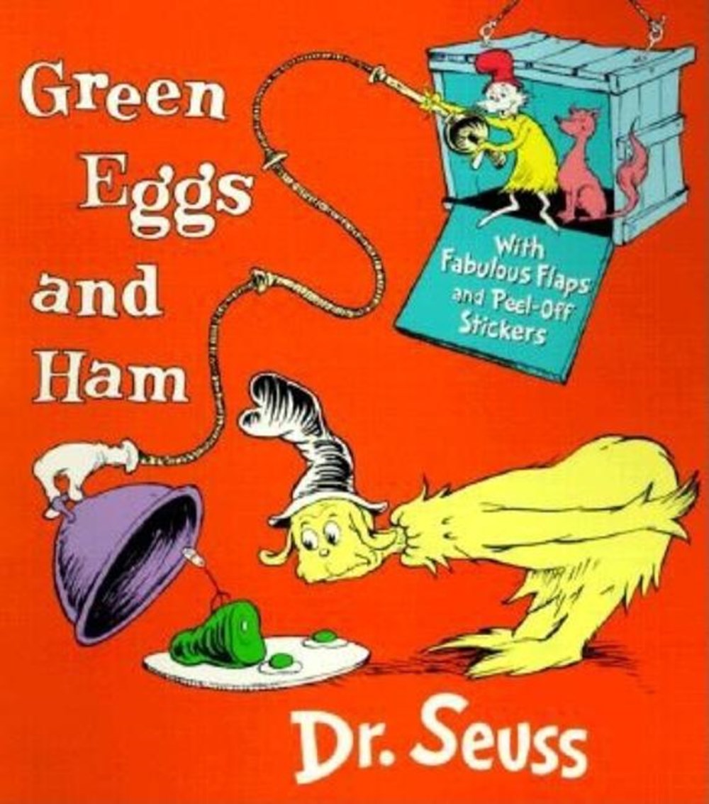 Green Eggs and Ham: With Fabulous Flaps and Peel-Off Stickers [With Stickers]