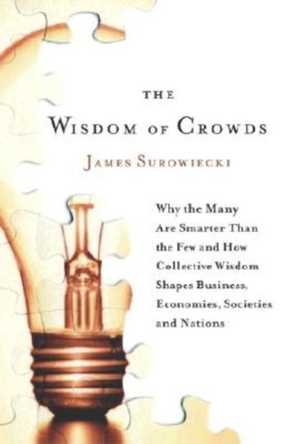 Wisdom of Crowds Why the Many Are Smarter Than the Few and How Collective Wisdom Shapes Business, Ec