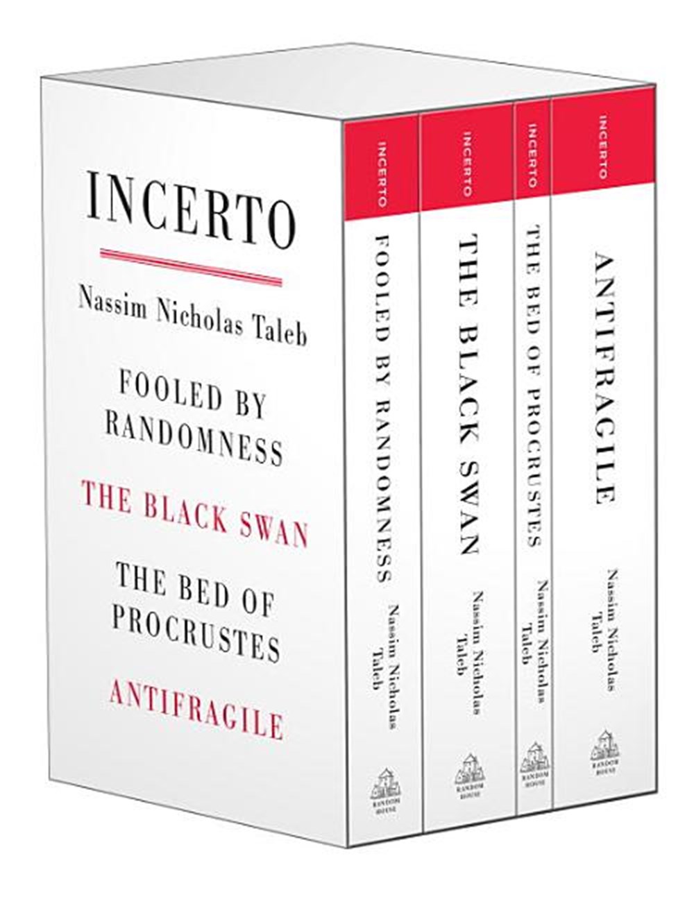 Incerto (Deluxe Edition) Fooled by Randomness, the Black Swan, the Bed of Procrustes, Antifragile, S