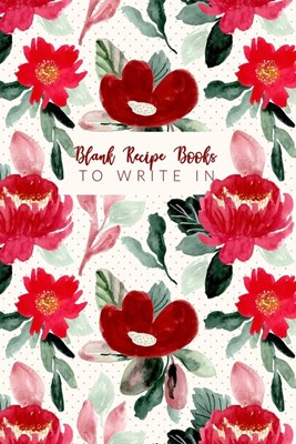 My favorite recipes: Great blank recipe book to write your