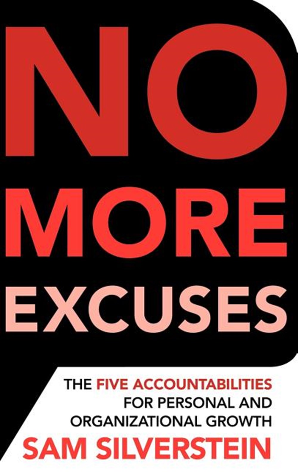 No More Excuses The Five Accountabilities for Personal and Organizational Growth