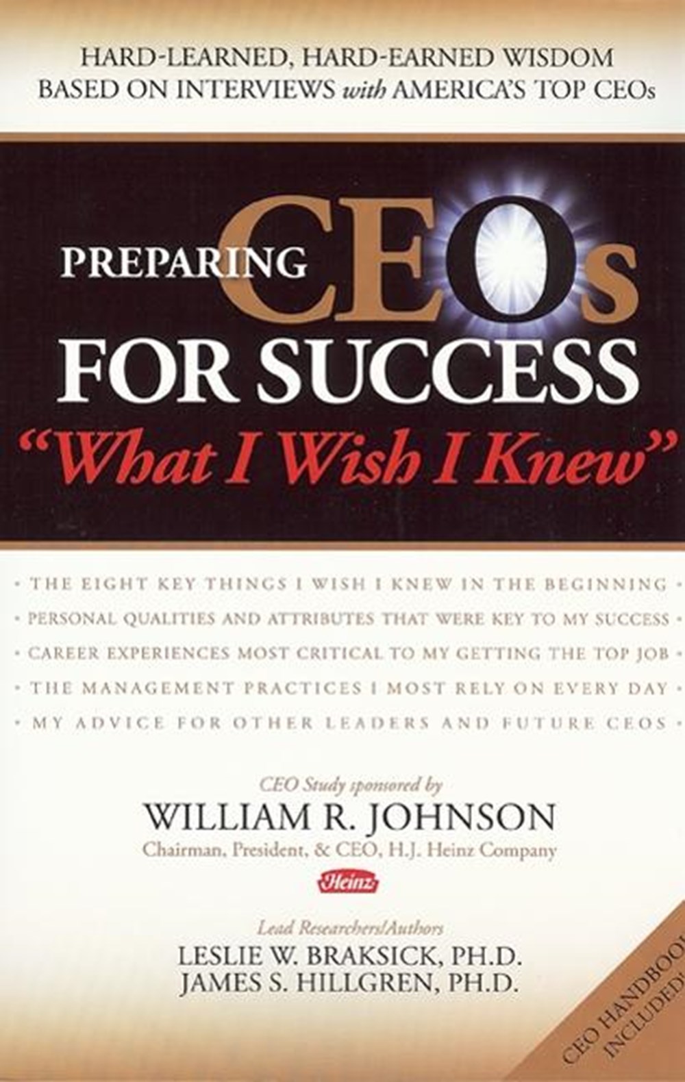 Preparing CEOs for Success What I Wish I Knew