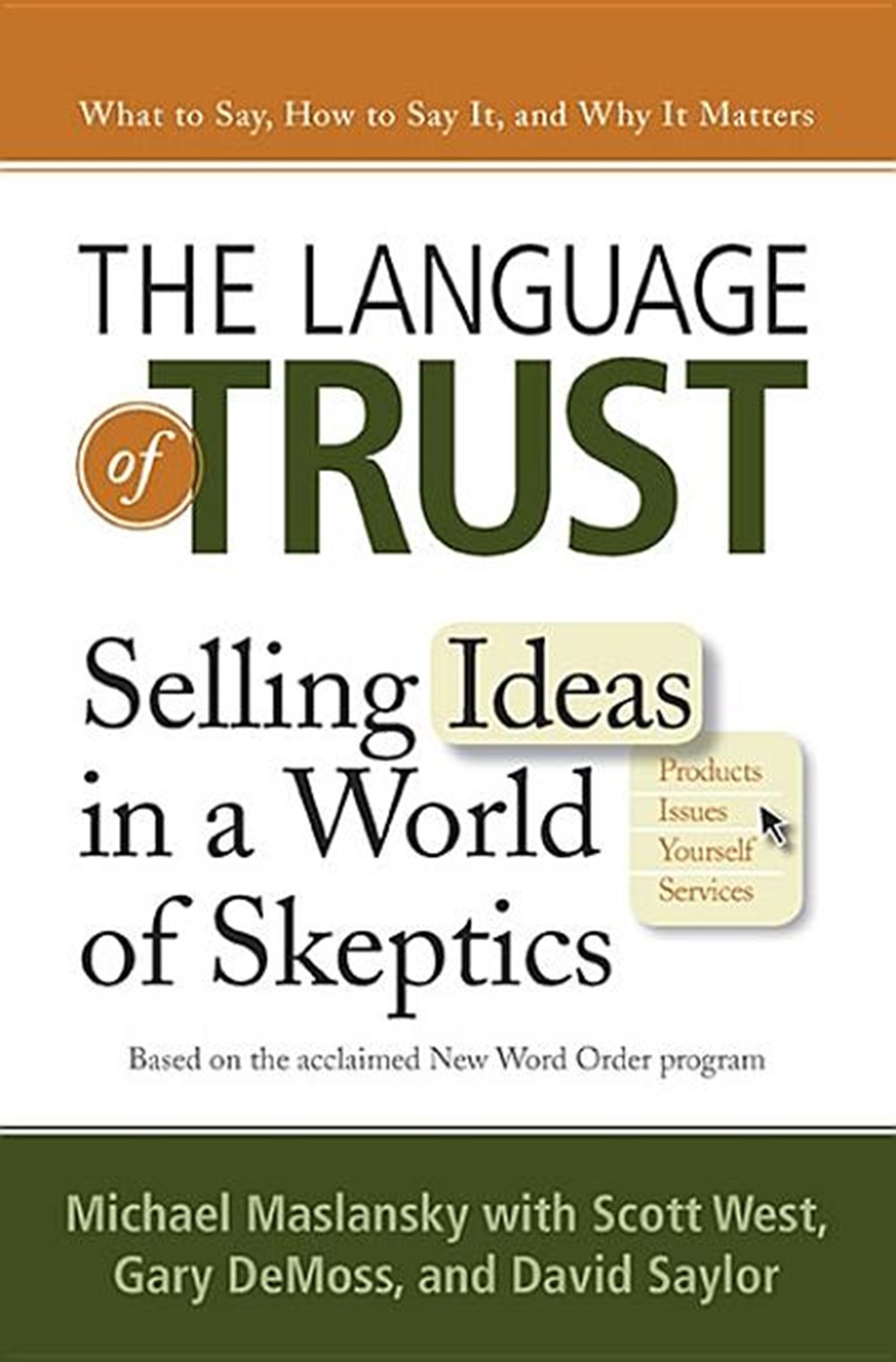Language of Trust: Selling Ideas in a World of Skeptics