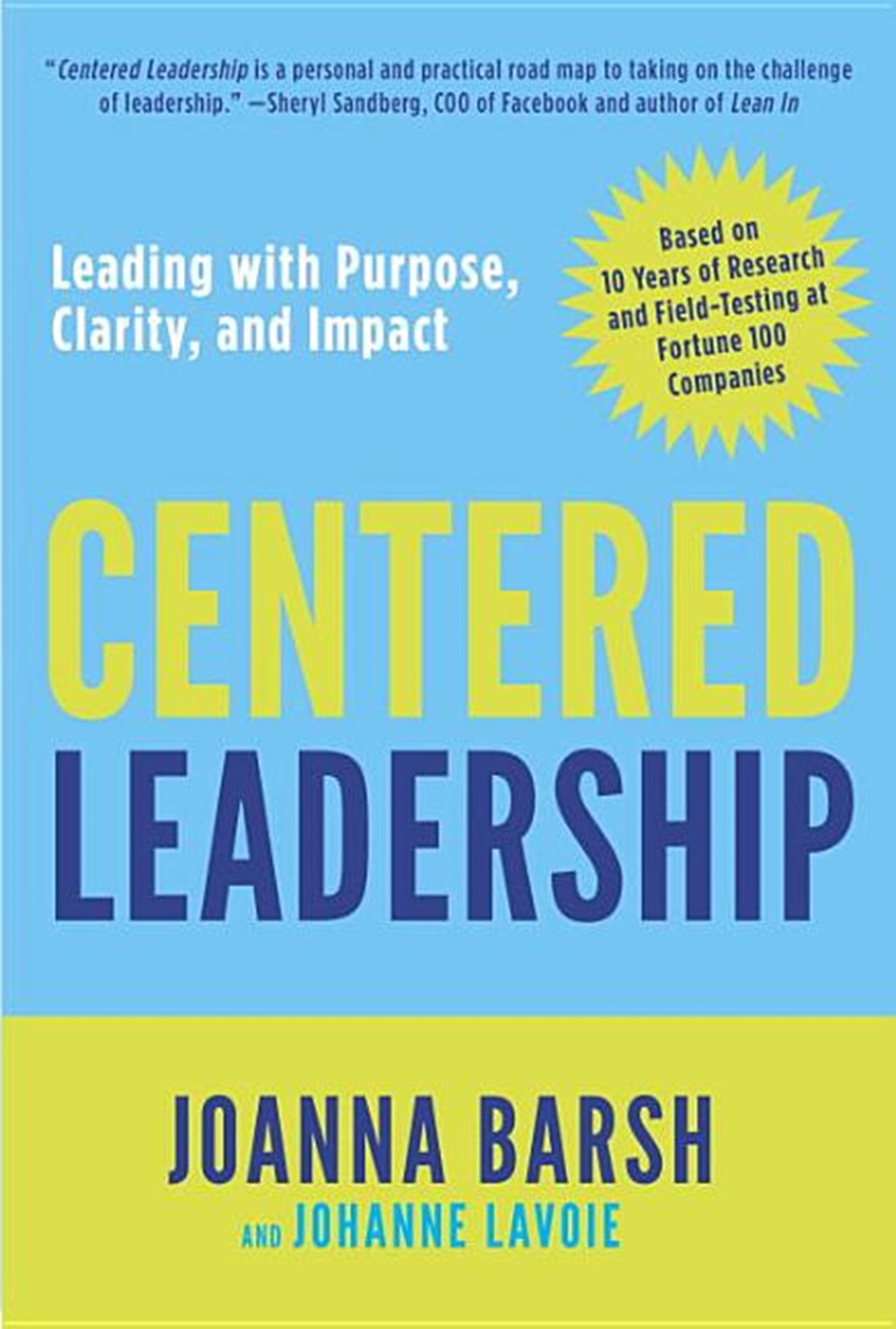 Centered Leadership: Leading with Purpose, Clarity, and Impact