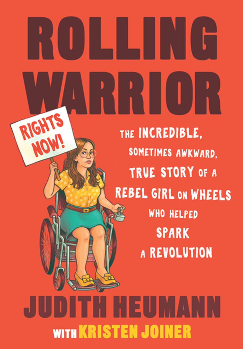 Rolling Warrior Large Print Edition: The Incredible, Sometimes Awkward, True Story of a Rebel Girl o
