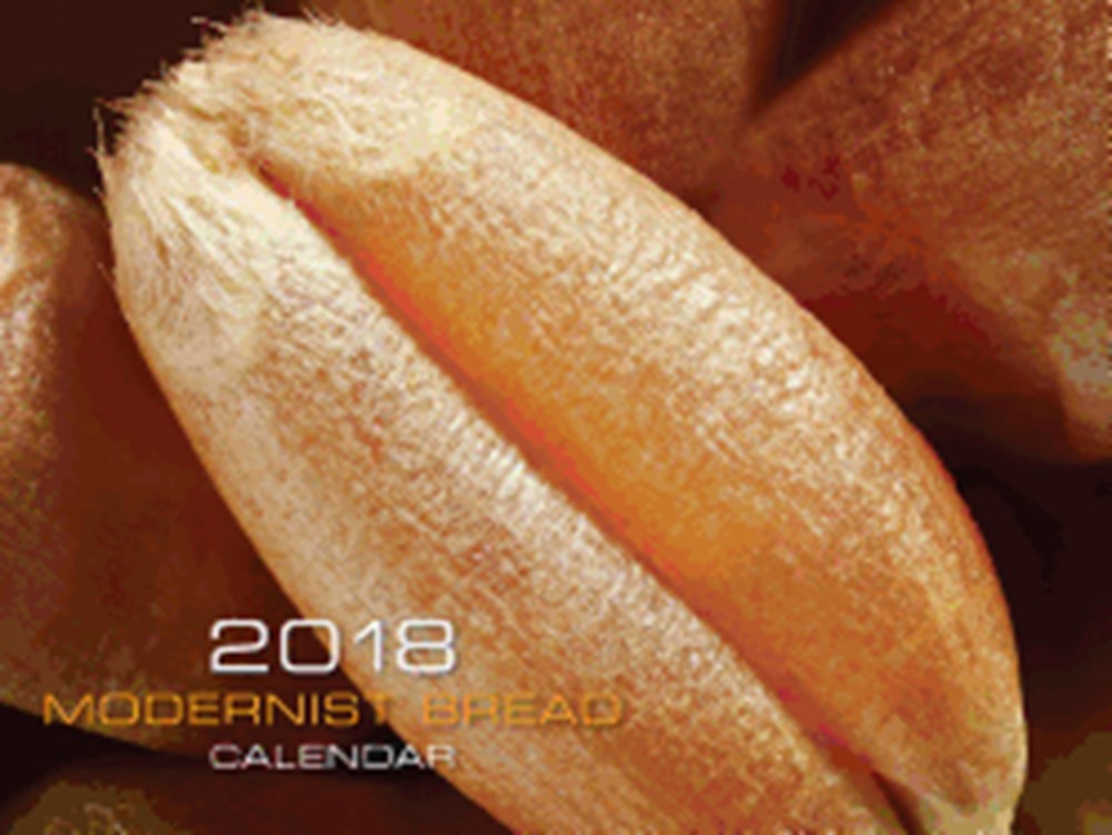 Modernist Bread 2018 Wall Calendar