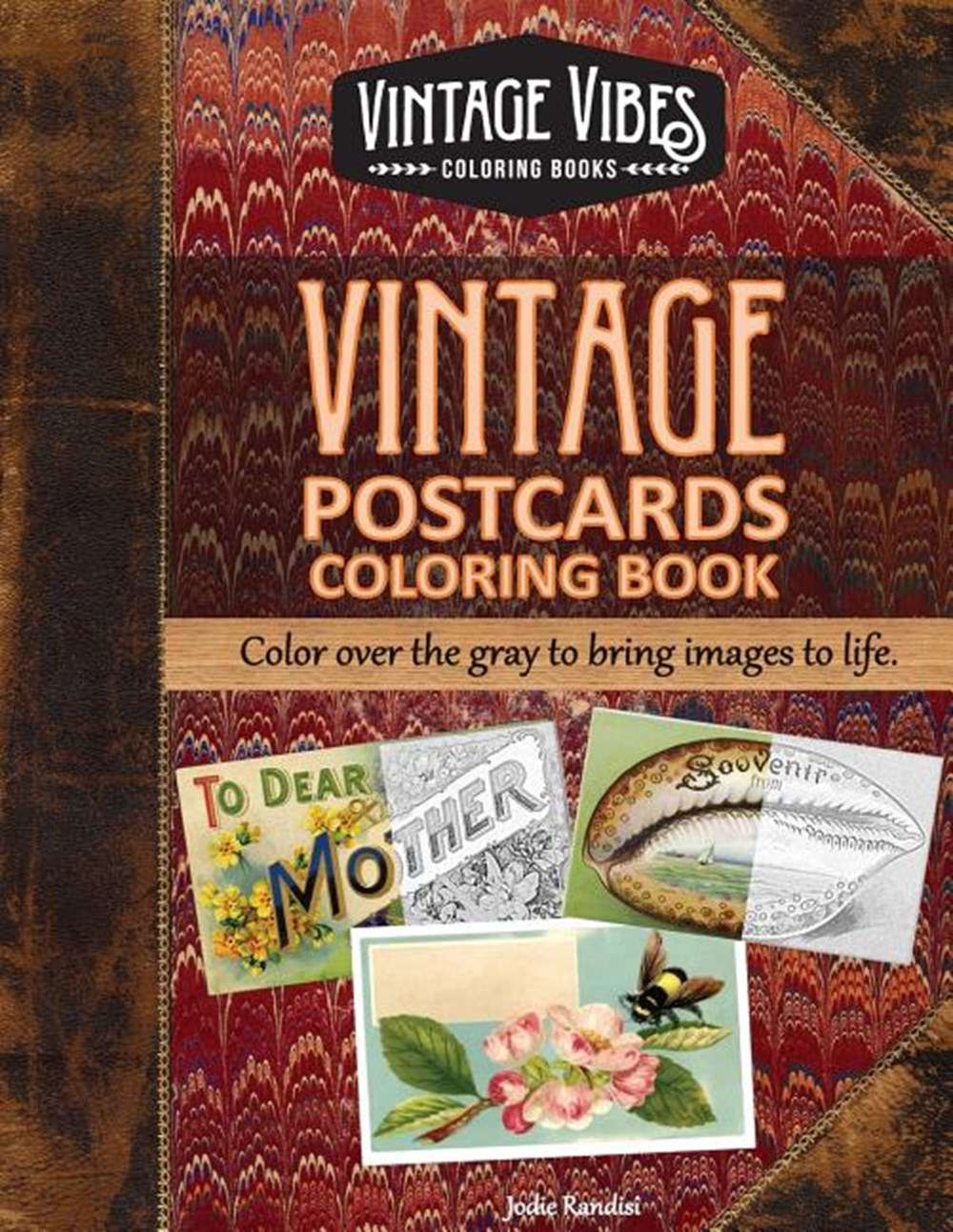 Vintage Postcards Coloring Book: Cover over the gray to bring images to life. (A Variety of Holiday,