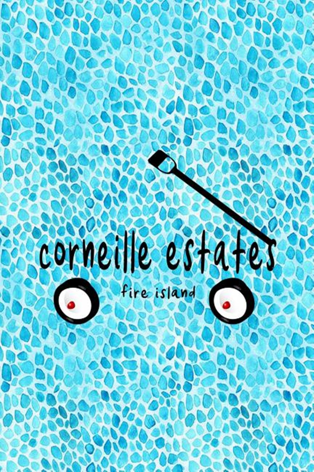 Corneille Estates Fire Island 6x9 lined journal: Corneille Estates Fire Island New York Summer Vacat