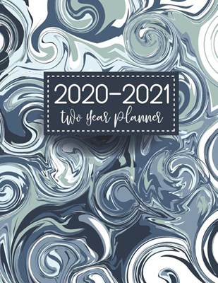 2020-2021 Two Year Planner: 2 Year Calendar 2020-2021 Monthly 24 Months Agenda Planner with Holiday Two Year Agenda Schedule Organizer Appointment