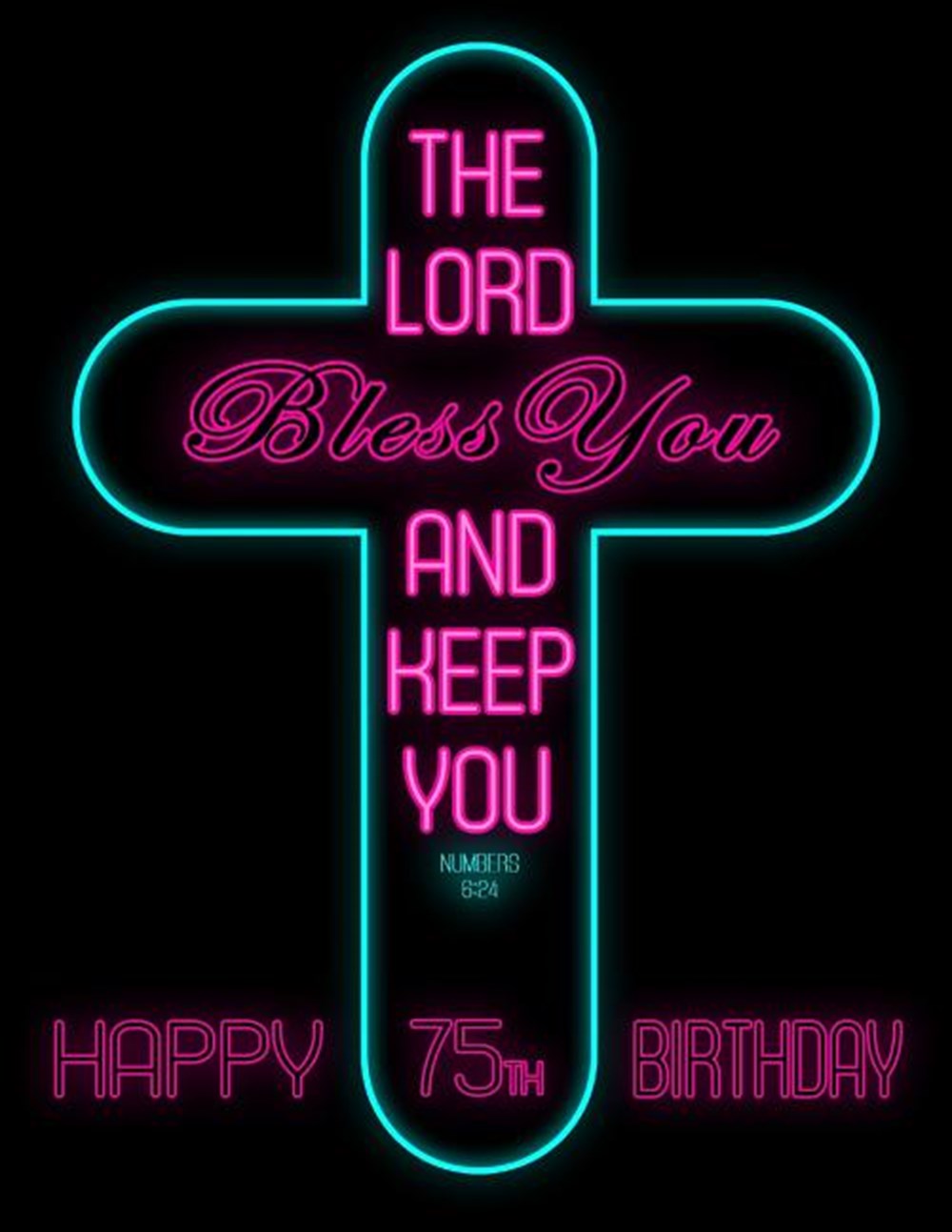 Happy 75th Birthday: 75 Years Loved, Show Your Love and say Happy Birthday with this Sweet Large Pri