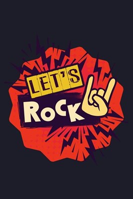 Let'S Rock: Blank Paper Sketch Book - Artist Sketch Pad Journal for Sketching, Doodling, Drawing, Painting or Writing