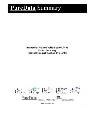 Industrial Gases Wholesale Lines World Summary: Product Values & Financials by Country