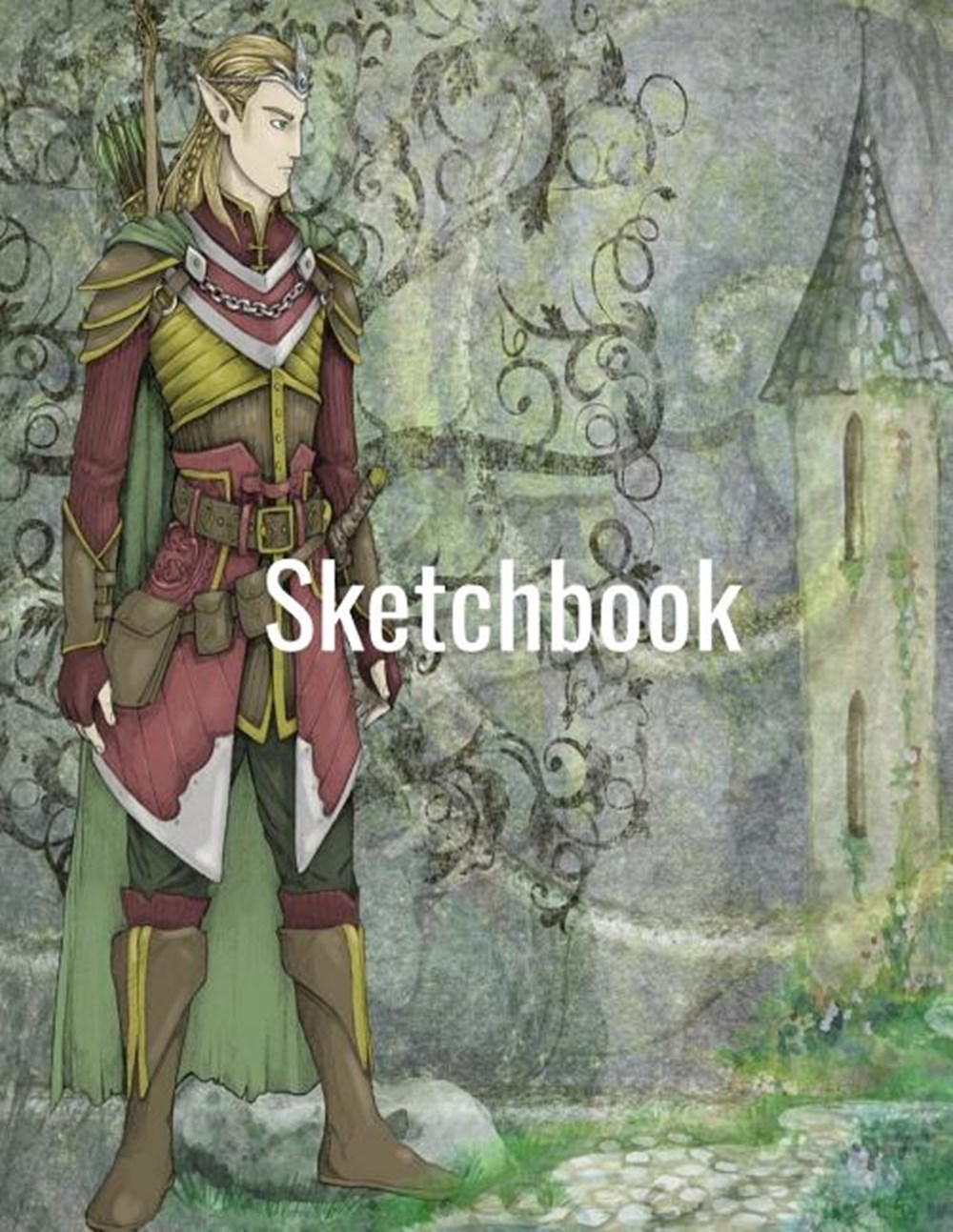 Sketchbook Artist Sketch Pad For Drawing 100 Blank Pages For Sketching: Art Gift For Women Men Kids