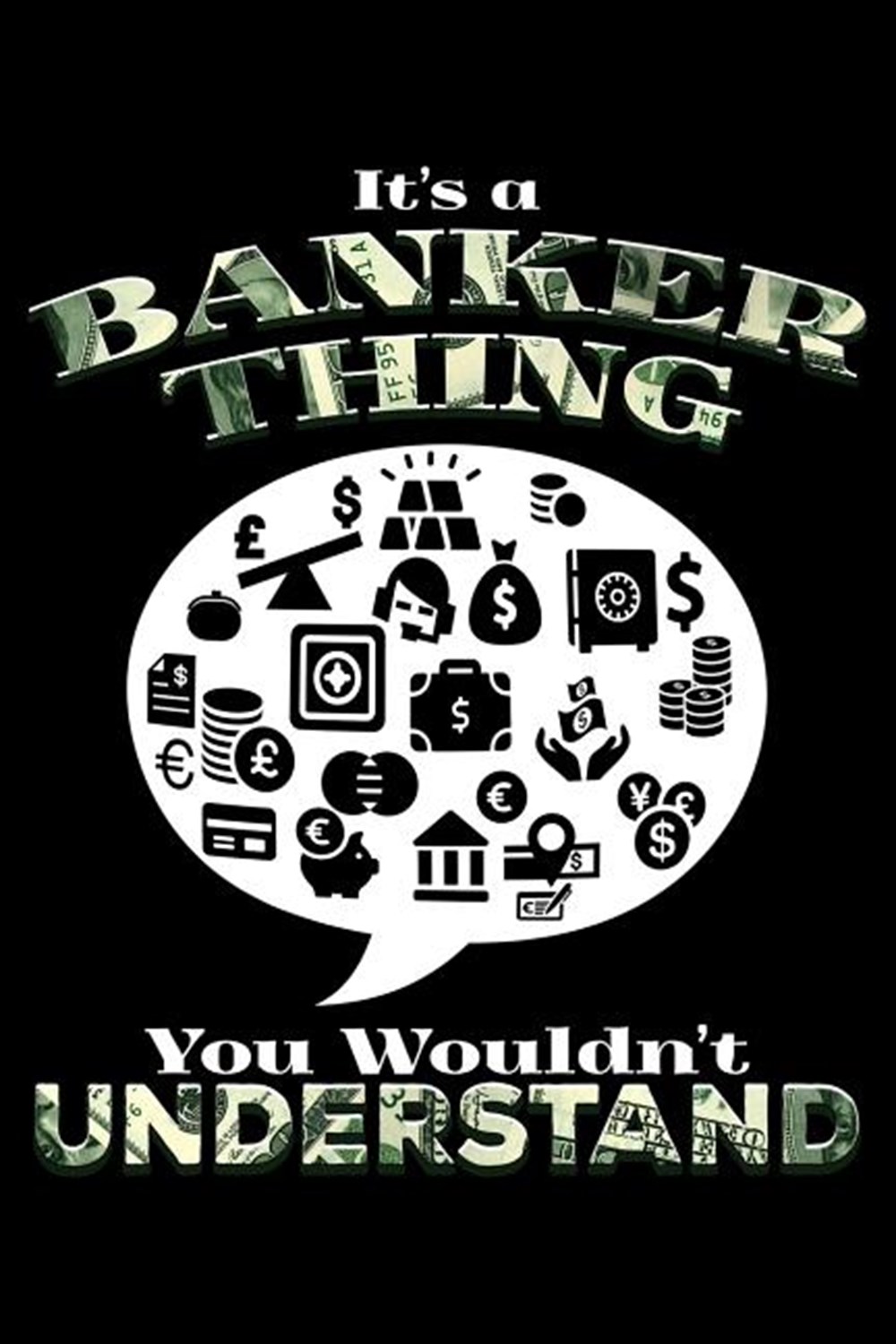 It'S A Banker Thing You Wouldn'T Understand Blank Paper Sketch Book - Artist Sketch Pad Journal for 