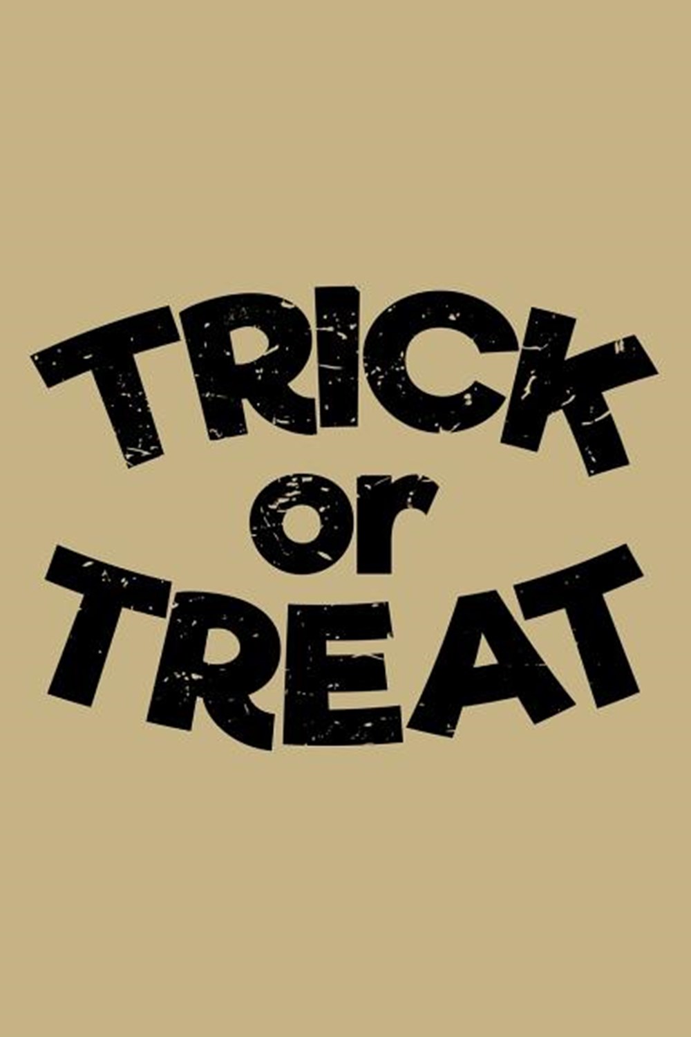 Trick Or Treat Blank Paper Sketch Book - Artist Sketch Pad Journal for Sketching, Doodling, Drawing,